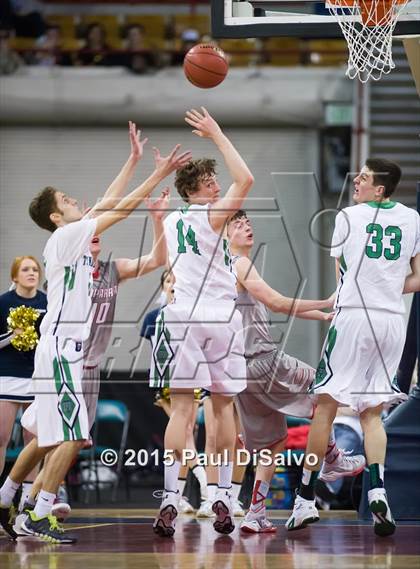 Thumbnail 3 in ThunderRidge vs. Chaparral (CHSAA 5A Great 8) photogallery.