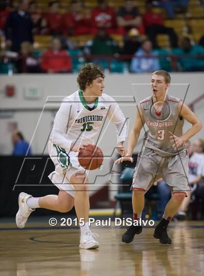 Thumbnail 2 in ThunderRidge vs. Chaparral (CHSAA 5A Great 8) photogallery.