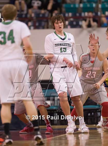 Thumbnail 3 in ThunderRidge vs. Chaparral (CHSAA 5A Great 8) photogallery.