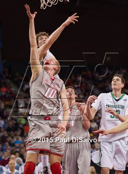 Thumbnail 2 in ThunderRidge vs. Chaparral (CHSAA 5A Great 8) photogallery.