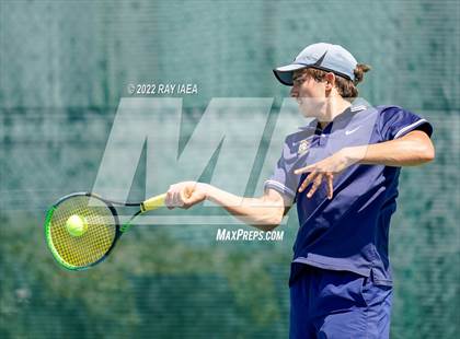 Thumbnail 2 in Menlo School vs Pleasant Valley (CIF/USTA Nor Cal Round 1) photogallery.