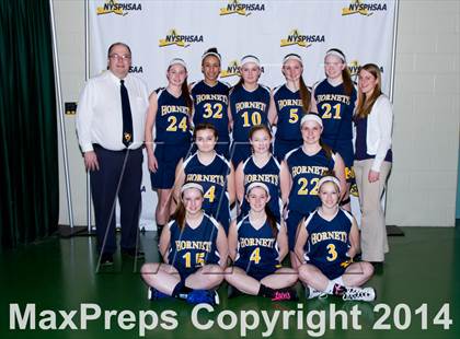 Thumbnail 2 in Hoosic Valley vs. Harpursville (NYSPHSAA Class C Semifinal) photogallery.