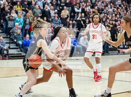 Thumbnail 3 in Fishers vs Noblesville (IHSAA 4A Sectional Semifinal) photogallery.