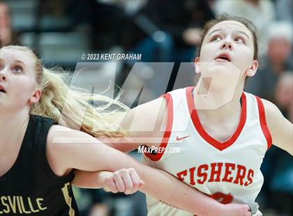 Thumbnail 3 in Fishers vs Noblesville (IHSAA 4A Sectional Semifinal) photogallery.