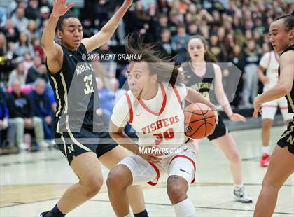 Thumbnail 2 in Fishers vs Noblesville (IHSAA 4A Sectional Semifinal) photogallery.