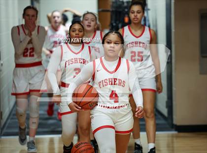 Thumbnail 2 in Fishers vs Noblesville (IHSAA 4A Sectional Semifinal) photogallery.