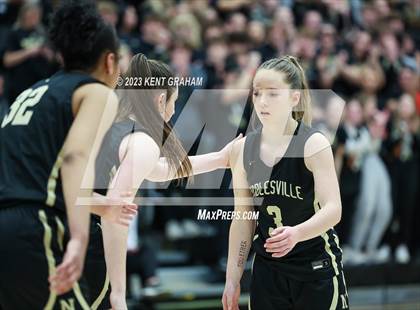 Thumbnail 2 in Fishers vs Noblesville (IHSAA 4A Sectional Semifinal) photogallery.
