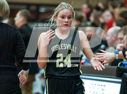 Thumbnail 2 in Fishers vs Noblesville (IHSAA 4A Sectional Semifinal) photogallery.
