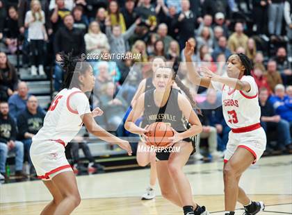 Thumbnail 3 in Fishers vs Noblesville (IHSAA 4A Sectional Semifinal) photogallery.