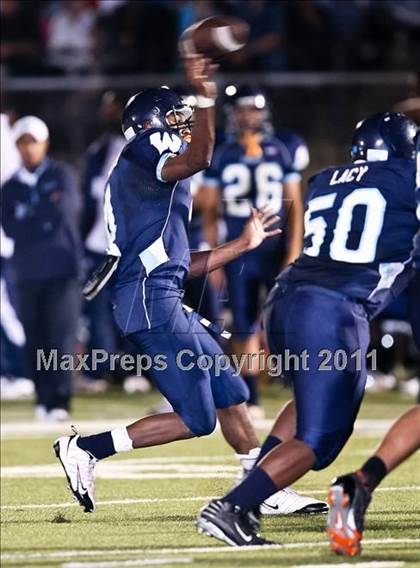 Thumbnail 1 in Wyatt vs. Aledo (4A Region 1 Bi-District Playoffs) photogallery.