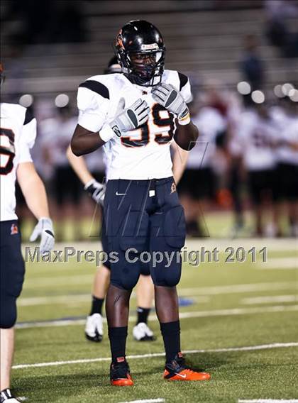 Thumbnail 1 in Wyatt vs. Aledo (4A Region 1 Bi-District Playoffs) photogallery.
