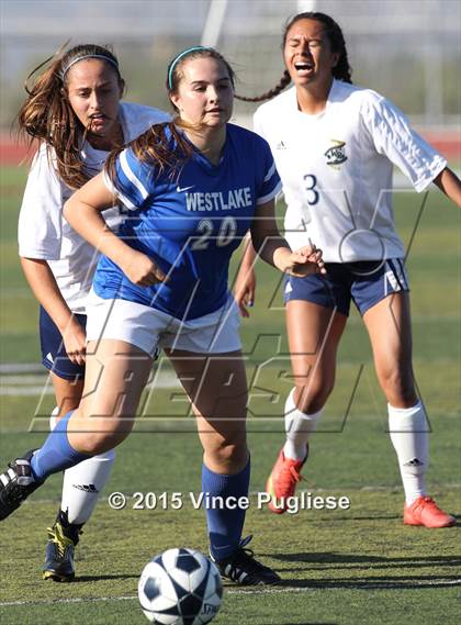Thumbnail 2 in Westlake @ West Ranch (CIF SS Playoffs) photogallery.