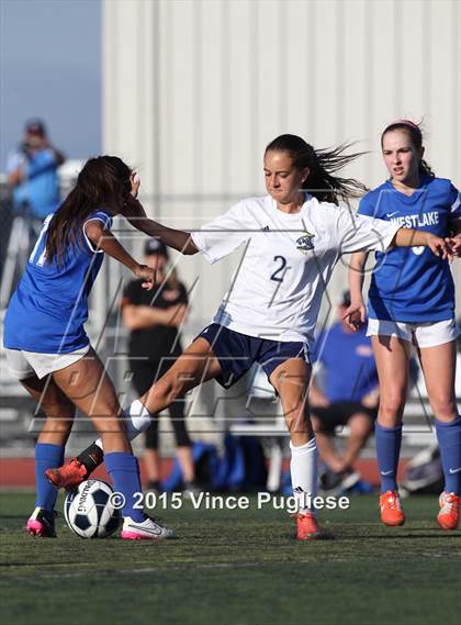 Thumbnail 3 in Westlake @ West Ranch (CIF SS Playoffs) photogallery.