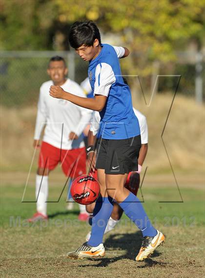 Thumbnail 2 in Ripon Christian @ Global Youth Charter (CIF SJS D7 Playoffs) photogallery.