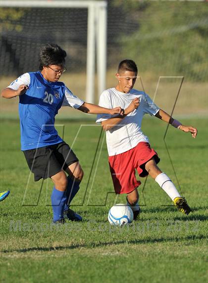 Thumbnail 2 in Ripon Christian @ Global Youth Charter (CIF SJS D7 Playoffs) photogallery.