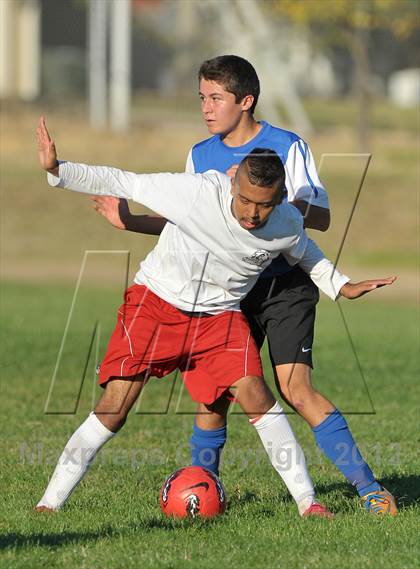 Thumbnail 2 in Ripon Christian @ Global Youth Charter (CIF SJS D7 Playoffs) photogallery.