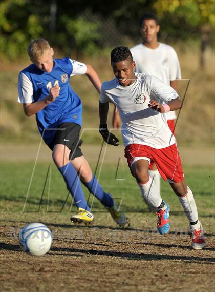 Thumbnail 2 in Ripon Christian @ Global Youth Charter (CIF SJS D7 Playoffs) photogallery.
