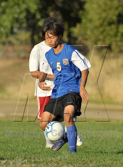 Thumbnail 1 in Ripon Christian @ Global Youth Charter (CIF SJS D7 Playoffs) photogallery.