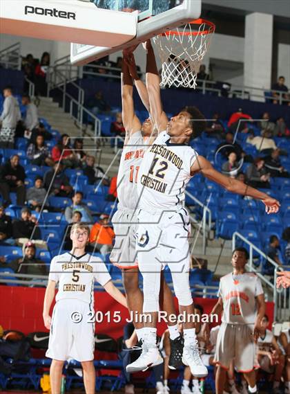 Thumbnail 2 in Prestonwood Christian vs. Hall (Thanksgiving Hoopfest) photogallery.