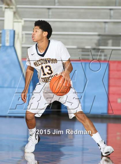 Thumbnail 3 in Prestonwood Christian vs. Hall (Thanksgiving Hoopfest) photogallery.