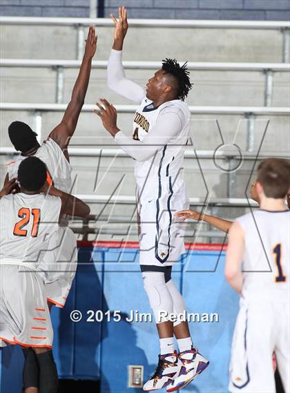 Thumbnail 2 in Prestonwood Christian vs. Hall (Thanksgiving Hoopfest) photogallery.