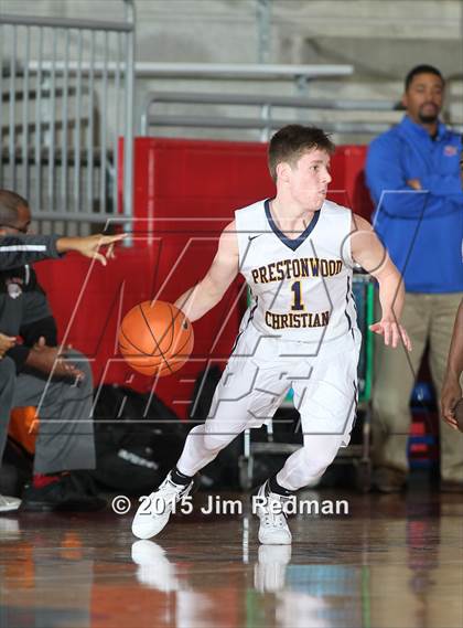 Thumbnail 2 in Prestonwood Christian vs. Hall (Thanksgiving Hoopfest) photogallery.