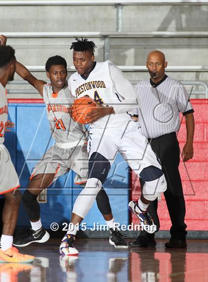 Thumbnail 2 in Prestonwood Christian vs. Hall (Thanksgiving Hoopfest) photogallery.