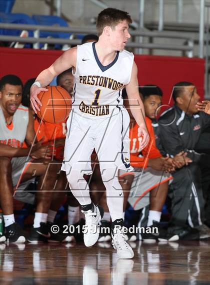 Thumbnail 1 in Prestonwood Christian vs. Hall (Thanksgiving Hoopfest) photogallery.