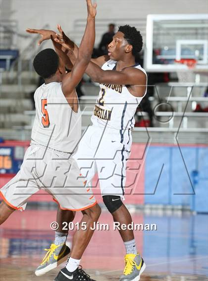 Thumbnail 2 in Prestonwood Christian vs. Hall (Thanksgiving Hoopfest) photogallery.