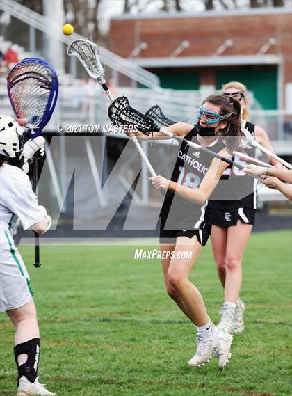 Thumbnail 3 in Charlotte Catholic @ Myers Park (NCHSAA 2nd Round Playoff) photogallery.