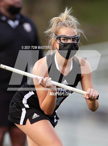 Thumbnail 3 in Charlotte Catholic @ Myers Park (NCHSAA 2nd Round Playoff) photogallery.