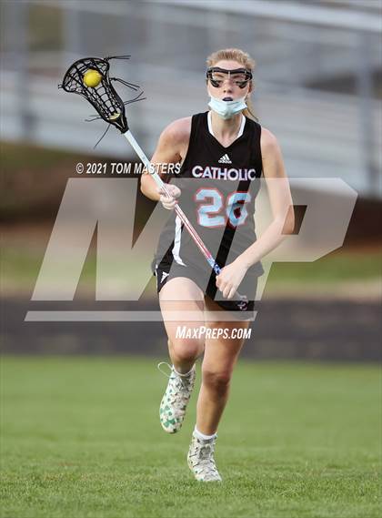 Thumbnail 1 in Charlotte Catholic @ Myers Park (NCHSAA 2nd Round Playoff) photogallery.