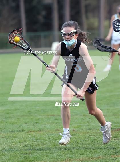 Thumbnail 2 in Charlotte Catholic @ Myers Park (NCHSAA 2nd Round Playoff) photogallery.