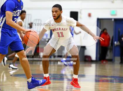 Thumbnail 1 in Serra vs. George Washington Prep photogallery.