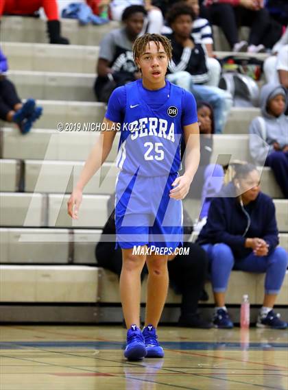 Thumbnail 2 in Serra vs. George Washington Prep photogallery.