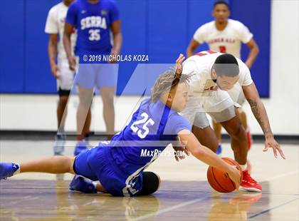 Thumbnail 3 in Serra vs. George Washington Prep photogallery.
