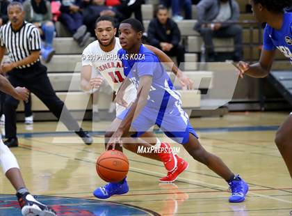 Thumbnail 2 in Serra vs. George Washington Prep photogallery.