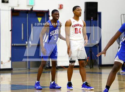 Thumbnail 3 in Serra vs. George Washington Prep photogallery.