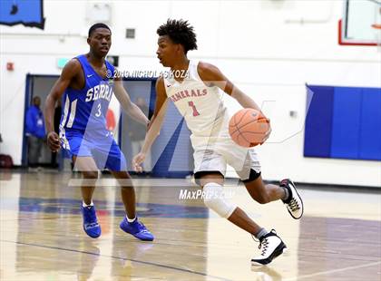 Thumbnail 3 in Serra vs. George Washington Prep photogallery.