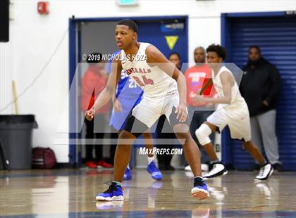 Thumbnail 3 in Serra vs. George Washington Prep photogallery.