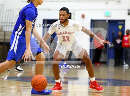 Thumbnail 2 in Serra vs. George Washington Prep photogallery.