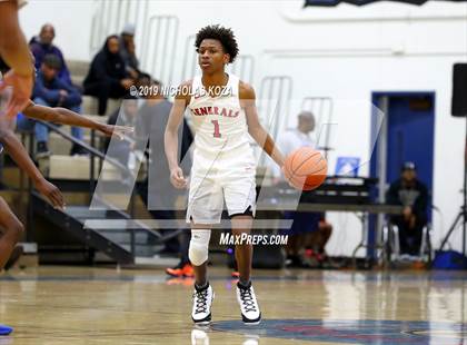 Thumbnail 3 in Serra vs. George Washington Prep photogallery.