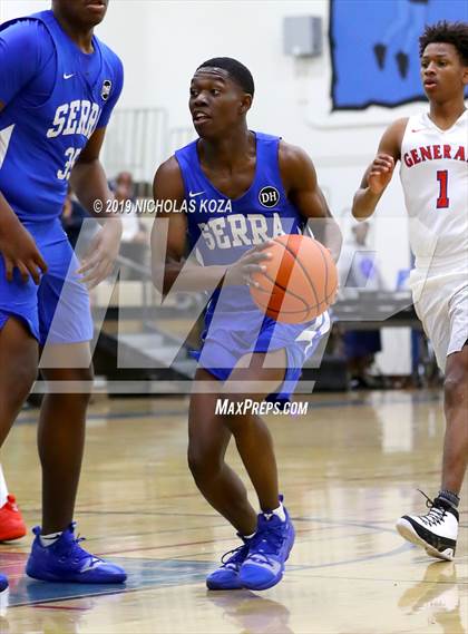 Thumbnail 1 in Serra vs. George Washington Prep photogallery.