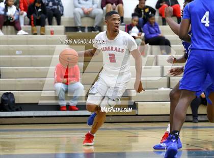 Thumbnail 2 in Serra vs. George Washington Prep photogallery.
