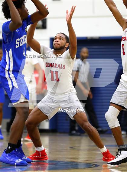 Thumbnail 1 in Serra vs. George Washington Prep photogallery.