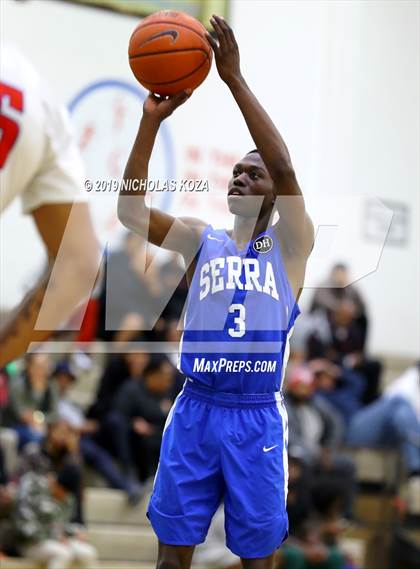 Thumbnail 1 in Serra vs. George Washington Prep photogallery.