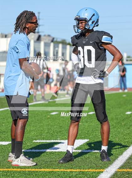 Thumbnail 3 in Loyola @ Carson (Scrimmage) photogallery.