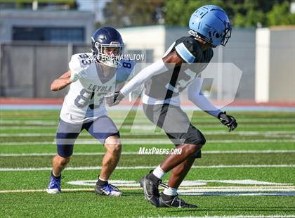 Thumbnail 3 in Loyola @ Carson (Scrimmage) photogallery.