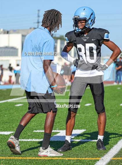 Thumbnail 1 in Loyola @ Carson (Scrimmage) photogallery.