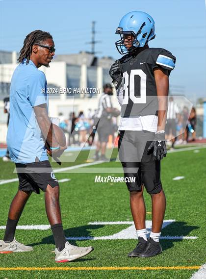 Thumbnail 2 in Loyola @ Carson (Scrimmage) photogallery.